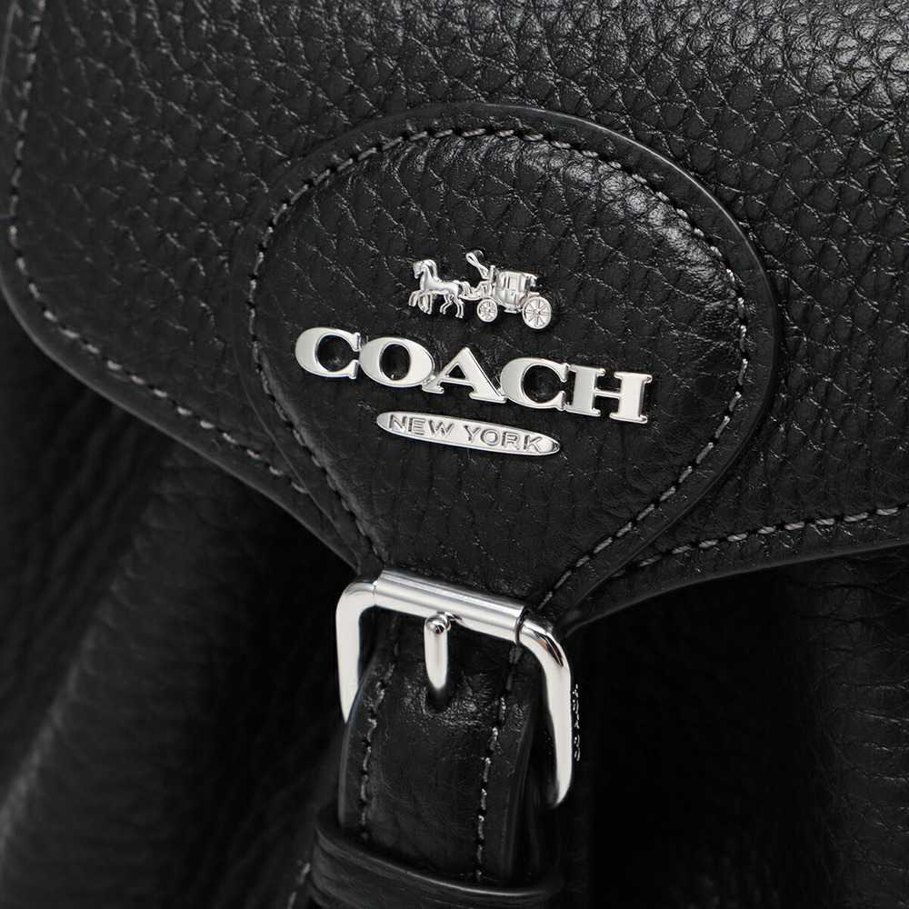 Coach Amelia Rucksack Black - Picture 8 of 9